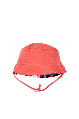 Dubbelzijdig bobhoedje Juicy - Rood