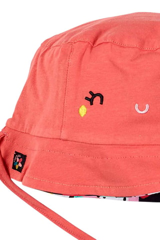 Dubbelzijdig bobhoedje Juicy - Rood