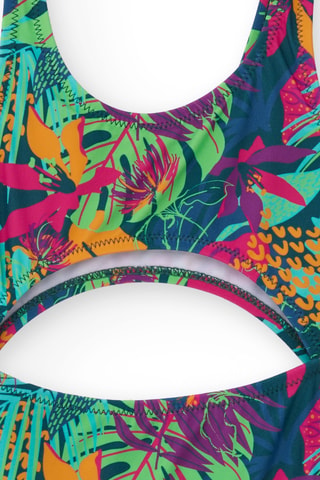 Maillot 1 pièce Tropical Vibes - Vert