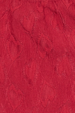 T-shirt en dentelle Strawberry Sorbet - Rouge