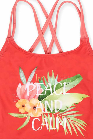 Maillot 1 pièce Oasis - Rouge