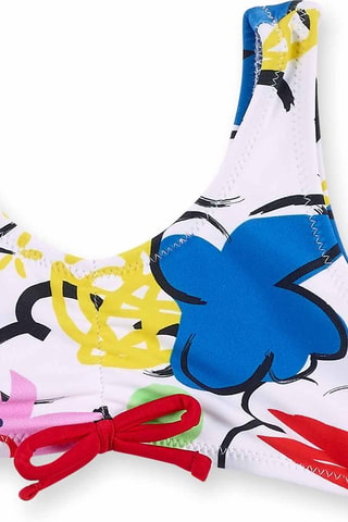 Maillot 2 pièces Hey Sushi - Blanc et jaune
