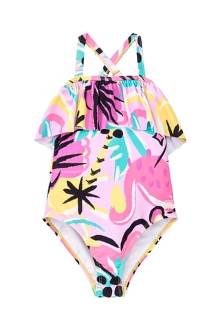 Maillot 1 pièce Flamingo Mood - Rose