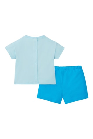 T-shirt et short - Bleu