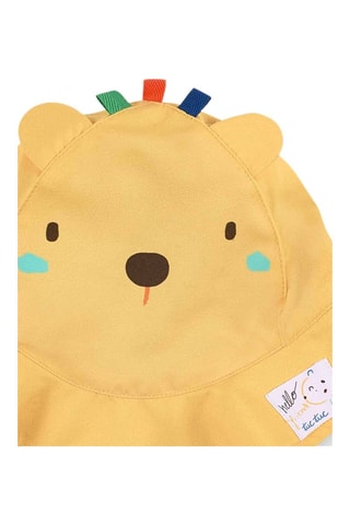 Bob et slip de bain Animal life - Blanc et jaune