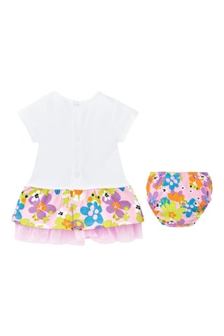 Robe et culotte Water lilies - Blanc