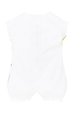 Barboteuse Water lilies - Blanc et vert
