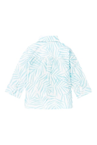 Chemise Paradiso - Blanc et bleu
