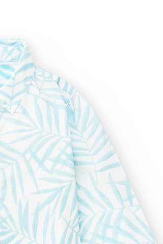 Chemise Paradiso - Blanc et bleu