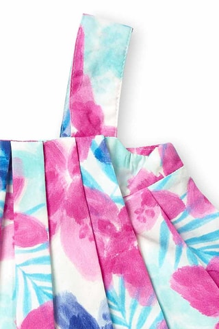 Robe plissée Paradiso - Rose