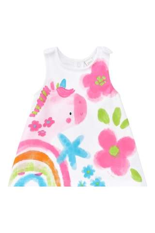 Robe Over the rainbow - Blanc