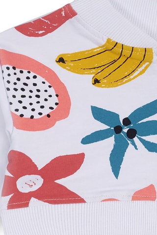 Sweat court Juicy - Blanc
