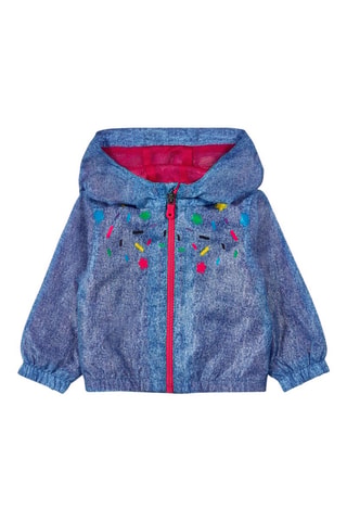 Windjack met Capuchon Hip Hip Hooray! - Blauw