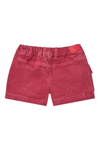 Jupe-short en jean Beach Squad - Rouge