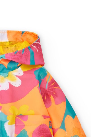 Coupe-vent - Orange et rose