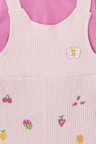 Salopette et t-shirt Berry Sweet - Violet