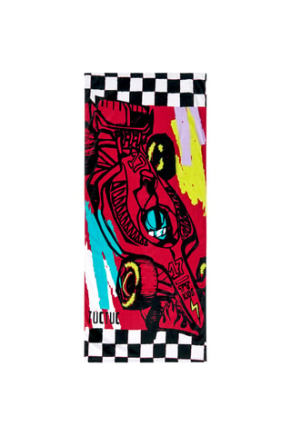 Serviette Race car - Rouge