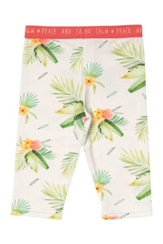 Legging Oasis - Bleu et vert