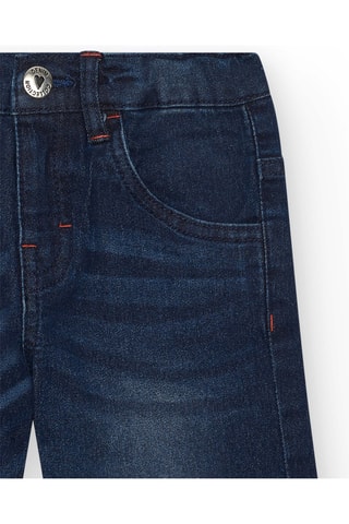 Bermuda en jean Keep On Rolling - Bleu