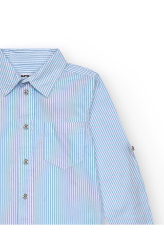 Chemise My Future My Rules - Bleu