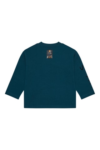 T-shirt Say Cheese - Groen