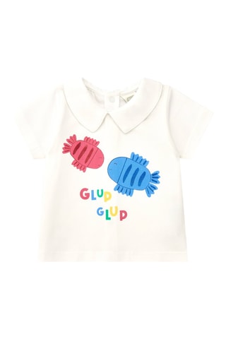 Blouse et short Under The Sea - Blanc