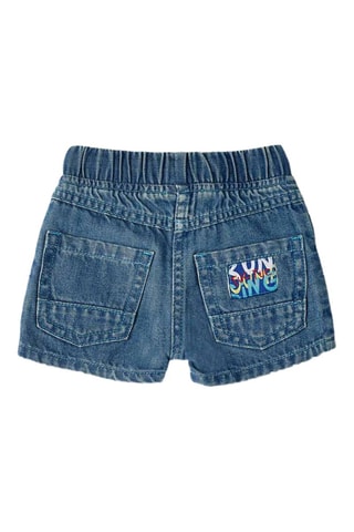 Short en jean Run Sing Jump - Bleu
