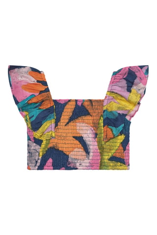 T-shirt en lin Sun Lover - Jaune
