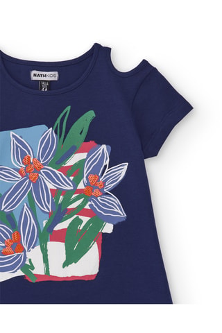T-shirt Beyond The Beach - Bleu