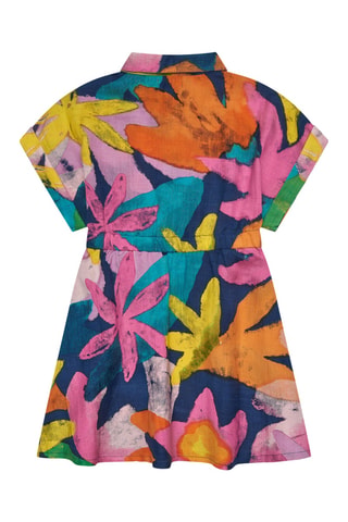 Robe en lin Sun Lover - Rouge