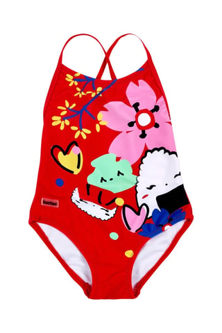 Maillot 1 pièce Hey Sushi - Rouge