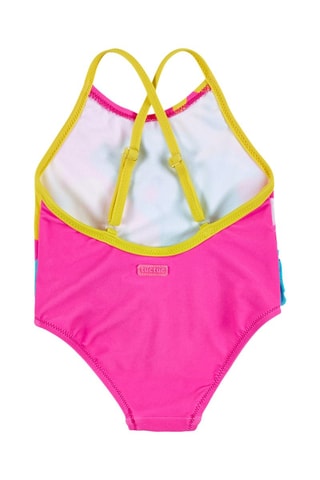 Maillot 1 pièce Laguna Beach - Jaune et rose