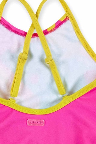 Maillot 1 pièce Laguna Beach - Jaune et rose