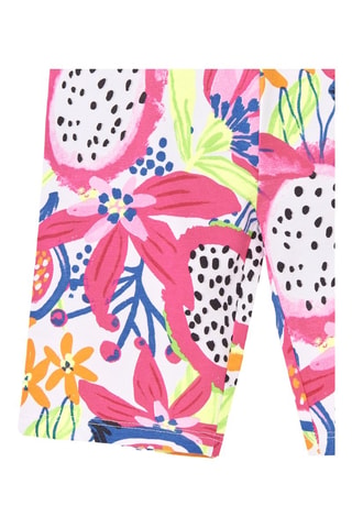 Cycliste Acid Bloom - Blanc et rose