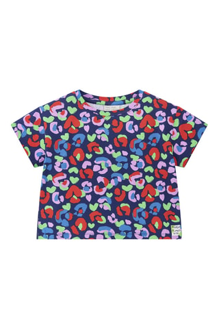 T-shirt Rockin the Jungle - Marineblauw