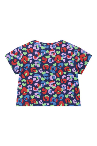 T-shirt Rockin the Jungle - Marineblauw