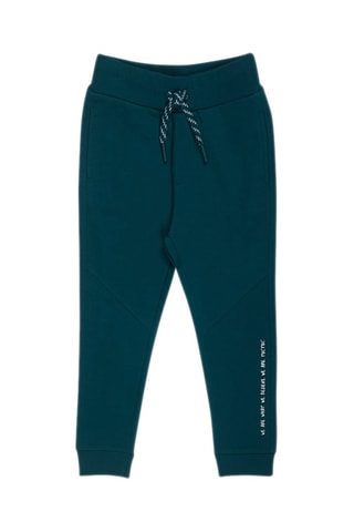 Fleece Joggingbroek Treking Time - Groen