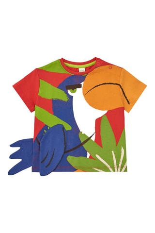 T-shirt Vacay Feelings - Rood