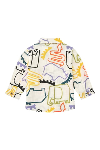Chemise Say Cheese - Blanc