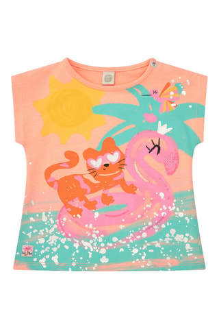 T-shirt Sunrise is a Lemon - Orange