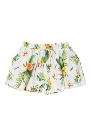 Short Oasis - Wit en groen