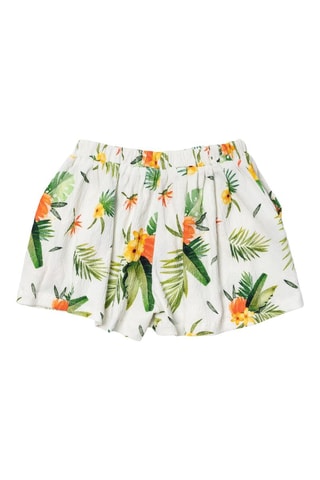 Short Oasis - Wit en groen