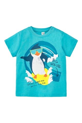 T-shirt et short - Bleu et vert