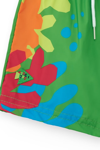 Short de bain Color The Sea - Vert