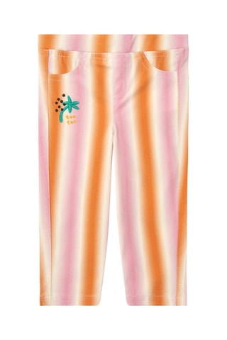 Jegging Tie and Dye Banana Records - Roze