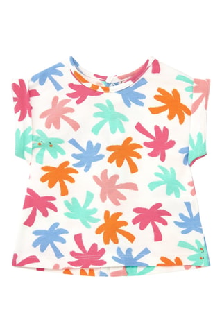 T-shirt en Short Tropical Summer - Roze