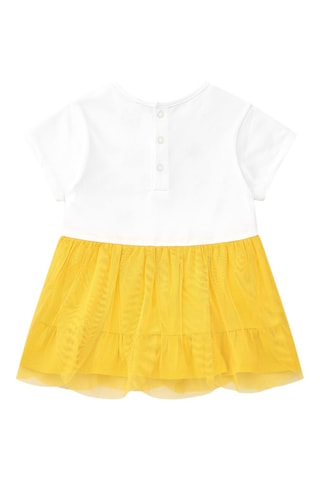 Robe Hey buddie - Blanc