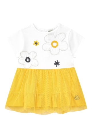 Robe Hey buddie - Blanc