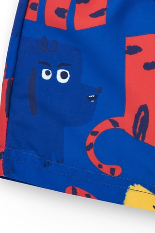 Short de bain Hey Buddies - Bleu
