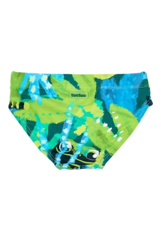 Slip de bain Tropadelic - Vert